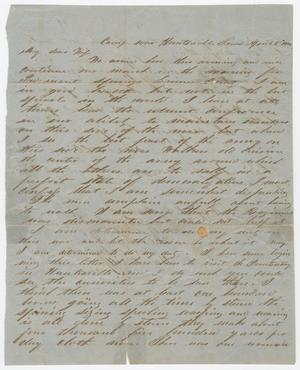 Primary view of object titled '[Letter from Joseph A. Carroll to Celia Carroll, April 5, 1865]'.