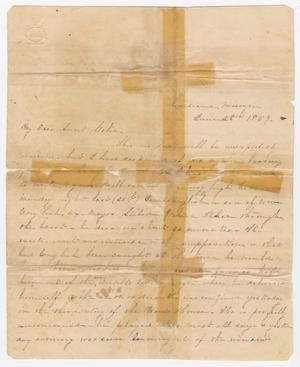 [Letter from Mary L. Woods to Celia Carroll, June 28, 1859]