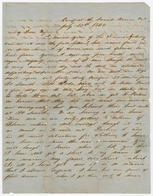 [Letter from Joseph A. Carroll to Celia Carroll, July 17, 1864]