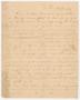 Letter: [Letter from Elizabeth C. Pew to Joseph A. Carroll, December 10, 1858]