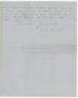 Thumbnail image of item number 3 in: '[Letter from Joseph A. Carroll to Celia Carroll, March 13, 1862]'.