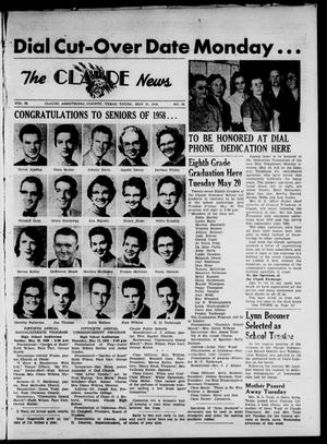 Claude News (Claude, Tex.), Vol. 68, No. 38, Ed. 1 Thursday, May 15, 1958