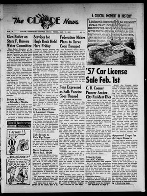 Claude News (Claude, Tex.), Vol. 67, No. 21, Ed. 1 Thursday, January 17, 1957