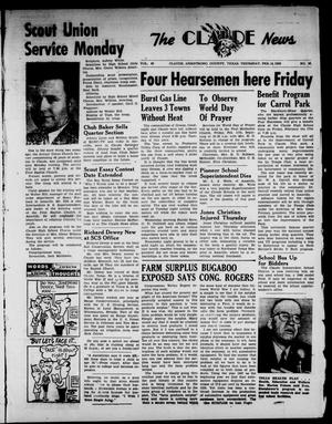 Claude News (Claude, Tex.), Vol. 66, No. 25, Ed. 1 Thursday, February 16, 1956