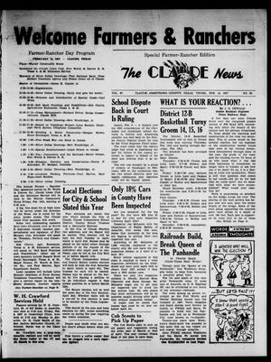 Claude News (Claude, Tex.), Vol. 67, No. 25, Ed. 1 Thursday, February 14, 1957