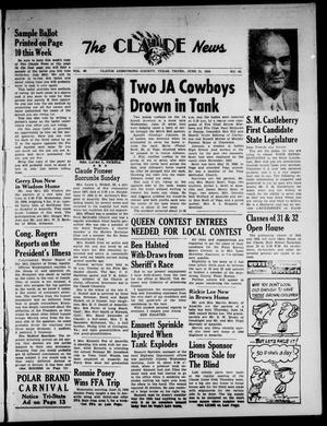 Claude News (Claude, Tex.), Vol. 66, No. 43, Ed. 1 Thursday, June 21, 1956