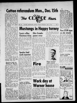 Claude News (Claude, Tex.), Vol. 69, No. 15, Ed. 1 Thursday, December 4, 1958