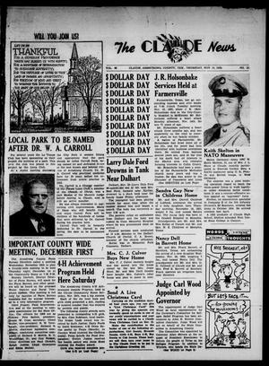 Claude News (Claude, Tex.), Vol. 66, No. 13, Ed. 1 Thursday, November 24, 1955