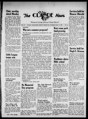 Claude News (Claude, Tex.), Vol. 75, No. 41, Ed. 1 Thursday, May 27, 1965