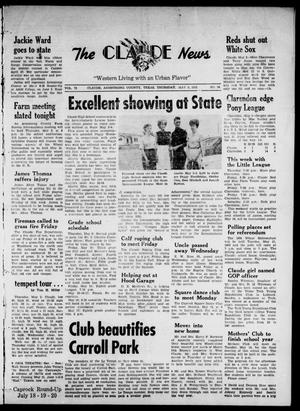 Claude News (Claude, Tex.), Vol. 73, No. 38, Ed. 1 Thursday, May 9, 1963