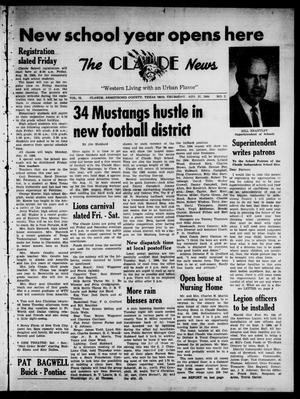 Claude News (Claude, Tex.), Vol. 75, No. 2, Ed. 1 Thursday, August 27, 1964
