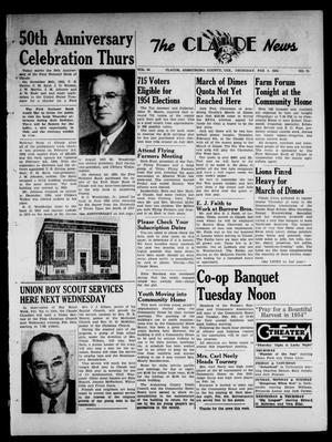 Claude News (Claude, Tex.), Vol. 64, No. 23, Ed. 1 Thursday, February 4, 1954