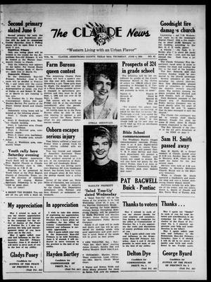 Claude News (Claude, Tex.), Vol. 74, No. 42, Ed. 1 Thursday, June 4, 1964