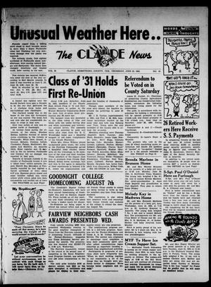 Primary view of object titled 'Claude News (Claude, Tex.), Vol. 65, No. 43, Ed. 1 Thursday, June 23, 1955'.