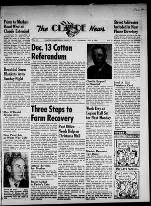 Claude News (Claude, Tex.), Vol. 66, No. 15, Ed. 1 Thursday, December 8, 1955