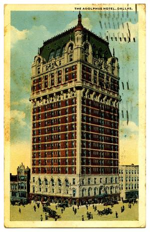 Primary view of object titled '[The Adolphus Hotel, Dallas]'.