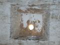 Thumbnail image of item number 1 in: 'Inside of defensive dome tower at Mission San José, loophole detail'.