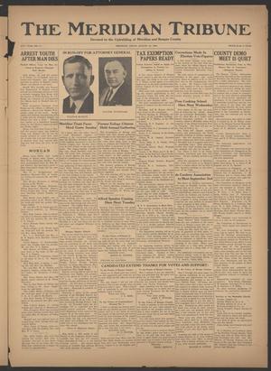 The Meridian Tribune (Meridian, Tex.), Vol. 41, No. 11, Ed. 1 Friday, August 10, 1934