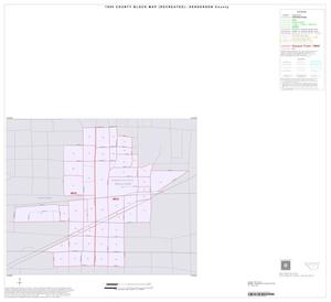 1990 Census County Block Map (Recreated): Henderson County, Inset D01