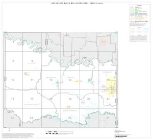1990 Census County Block Map (Recreated): Bowie County, Index