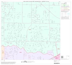 1990 Census County Block Map (Recreated): Tarrant County, Block 18