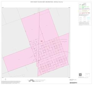 Primary view of object titled '1990 Census County Block Map (Recreated): Zavala County, Inset A01'.