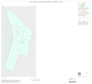 1990 Census County Block Map (Recreated): Coryell County, Inset D01