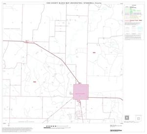 Primary view of object titled '1990 Census County Block Map (Recreated): Stonewall County, Block 5'.