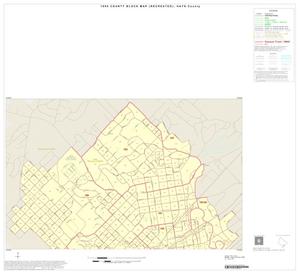 1990 Census County Block Map (Recreated): Hays County, Inset F01