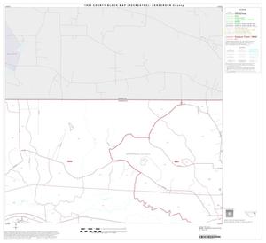 Primary view of object titled '1990 Census County Block Map (Recreated): Henderson County, Block 10'.
