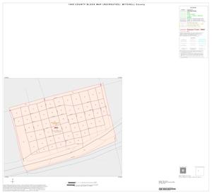 Primary view of object titled '1990 Census County Block Map (Recreated): Mitchell County, Inset C01'.