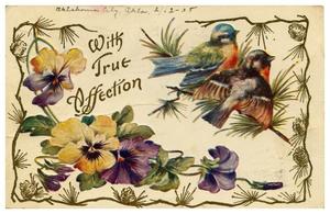 [Flowers and Birds Postcard]