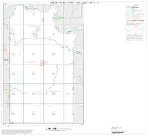 Primary view of object titled '1990 Census County Block Map (Recreated): Clay County, Index'.