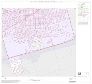 Primary view of object titled '1990 Census County Block Map (Recreated): Midland County, Inset B04'.
