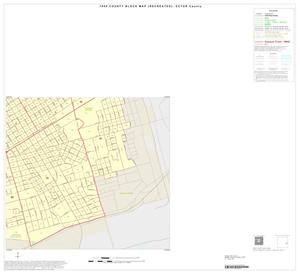 1990 Census County Block Map (Recreated): Ector County, Inset D04