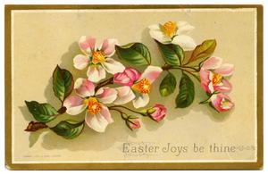 Easter Joys be thine Postcard