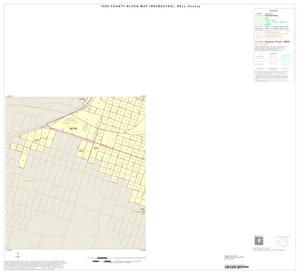 1990 Census County Block Map (Recreated): Bell County, Inset C03