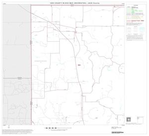 Primary view of object titled '1990 Census County Block Map (Recreated): Jack County, Block 1'.