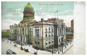 Primary view of object titled 'Post Office, Kansas City, Mo.'.