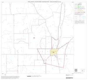 Primary view of object titled '1990 Census County Block Map (Recreated): Schleicher County, Block 6'.