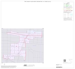 1990 Census County Block Map (Recreated): El Paso County, Inset A01
