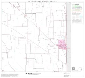 Primary view of object titled '1990 Census County Block Map (Recreated): Lamar County, Block 16'.