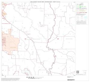 Primary view of object titled '1990 Census County Block Map (Recreated): Hunt County, Block 15'.