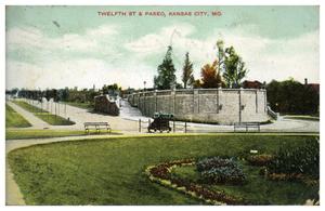 Primary view of object titled 'Twelfth St & Paseo, Kansas City, Mo.'.