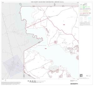 Primary view of object titled '1990 Census County Block Map (Recreated): Marion County, Block 1'.