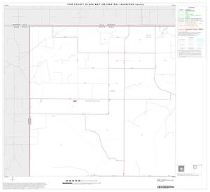 Primary view of object titled '1990 Census County Block Map (Recreated): Hansford County, Block 1'.