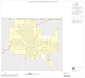 1990 Census County Block Map (Recreated): Jones County, Inset A01