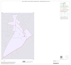 Primary view of object titled '1990 Census County Block Map (Recreated): Nacogdoches County, Inset E01'.