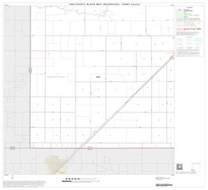 Primary view of object titled '1990 Census County Block Map (Recreated): Terry County, Block 7'.