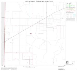 Primary view of object titled '1990 Census County Block Map (Recreated): Yoakum County, Block 7'.
